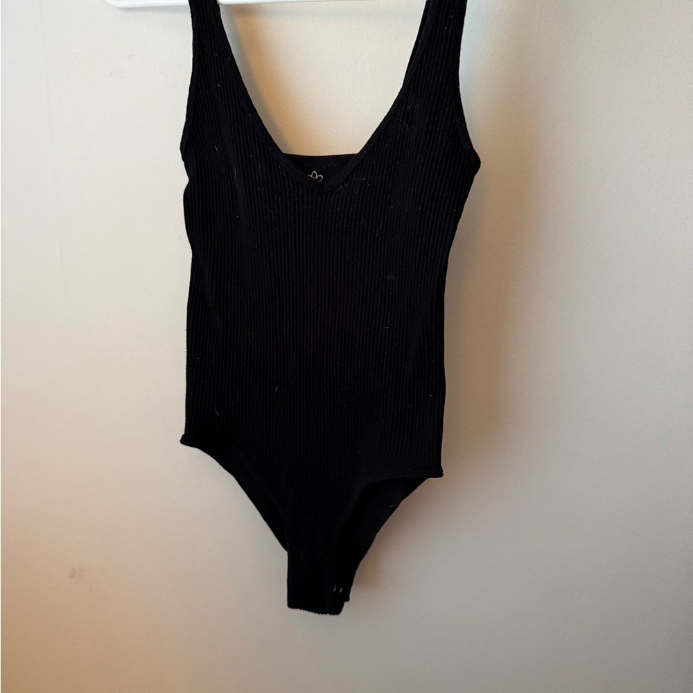 Aura Black Bodysuit Timeless Design